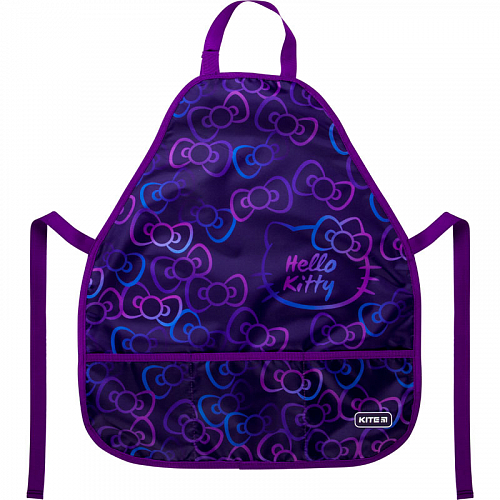 Фартук с нарукавниками для девочки фиолетовый Kite Hello Kitty HK21-161