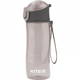 Пляшечка для води Kite K18-400-03, 530 мл, сіра Пляшечка для води Kite K18-400-03, 530 мл, сіра