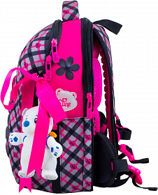 Ранец школьный DeLune 7mini-001 + мешок + пенал + мишка