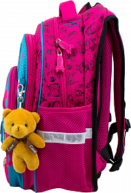 Рюкзак для школы Winner 8044 + мишка