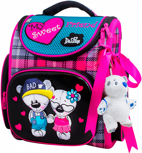 Ранец для школы DeLune 3-145+ мешок + игрушка
