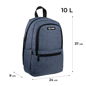 Молодіжний рюкзак GoPack Education Teens GO24-119S-3 синій Молодіжний рюкзак GoPack Education Teens GO24-119S-3 синій