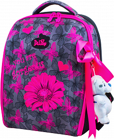 Школьный ранец DeLune 7-141 + мешок + мишка