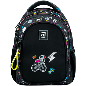 Шкільний рюкзак з ортопедичною спинкою чорний Kite Education tokidoki TK22-8001M-1 Шкільний рюкзак з ортопедичною спинкою чорний Kite Education tokidoki TK22-8001M-1