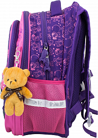 Школьный рюкзак Winner 8068 + мишка