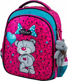 Ранец школьный Winner 6004 + мишка