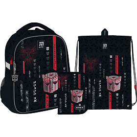 Шкільний ранець з пеналом та мішком Kite Education Transformers SET_TF22-555S Шкільний ранець з пеналом та мішком Kite Education Transformers SET_TF22-555S