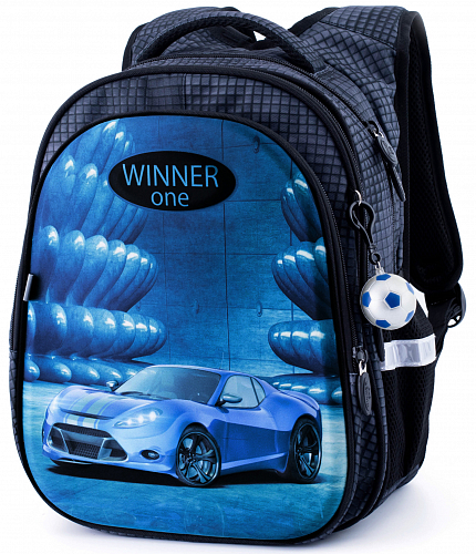 Рюкзак для школы Winner One R1-006 + брелок мячик
