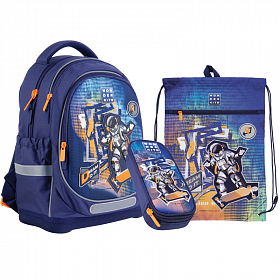 Шкільний набір Wonder Kite Space Skating SET_WK21-724S-2 Шкільний набір Wonder Kite Space Skating SET_WK21-724S-2