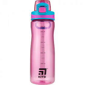 Бутылочка для воды Kite K20-395-01, 600 мл, розовая Бутылочка для воды Kite K20-395-01, 600 мл, розовая