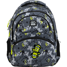 Рюкзак для хлопчика сірий GoPack Education GO22-175M-10 Crazy skate Рюкзак для хлопчика сірий GoPack Education GO22-175M-10 Crazy skate