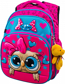 Рюкзак для школы Winner 8044 + мишка