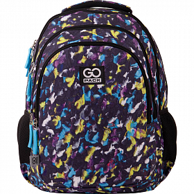 Молодіжний рюкзак чорний GoPack City GO21-162L-2 Молодіжний рюкзак чорний GoPack City GO21-162L-2