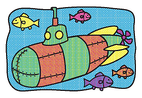 Водні розмальовки — Військова техніка