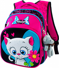 Рюкзак для школы Winner 8009 + мишка