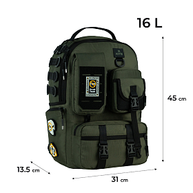 Рюкзак зелений Kite Education teens K24-2596L-2 Рюкзак зелений Kite Education teens K24-2596L-2
