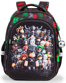 Шкільний ортопедичний рюкзак для хлопчика Роблокс School Standard 38х30х18 см для першокласника (150-42)