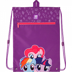 Сумка для обуви с карманом Kite Education My Little Pony LP20-601M-2 Сумка для обуви с карманом Kite Education My Little Pony LP20-601M-2