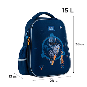 Шкільний рюкзак GoPack Education напівкаркасний GO24-165M-8 Cyber Game Шкільний рюкзак GoPack Education напівкаркасний GO24-165M-8 Cyber Game