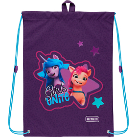 Мішок для змінного взуття для дівчинки Kite Education My Little Pony LP22-600M Мішок для змінного взуття для дівчинки Kite Education My Little Pony LP22-600M