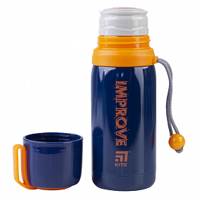 Термос Kite Improve K20-301-04, 350 мл, синій