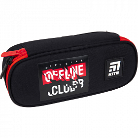 Пенал Kite K21-599-4 Черный Пенал Kite K21-599-4 Черный