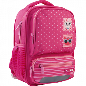 Детский рюкзак для дошкольников для девочек розовый Kite Kids Cool Cats K21-559XS-1 Детский рюкзак для дошкольников для девочек розовый Kite Kids Cool Cats K21-559XS-1