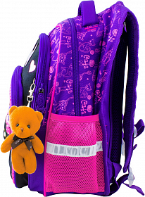 Рюкзак для школы Winner 8013 + мишка
