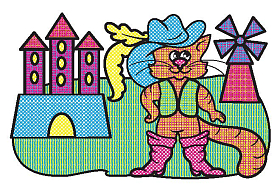 Водні розмальовки — Герої казок