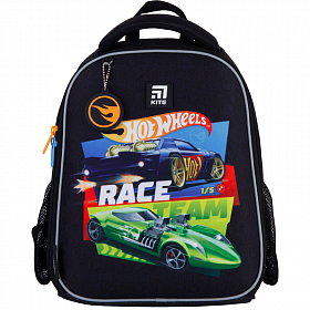 Рюкзак школьный каркасный Kite Education Hot Wheels HW21-555S Рюкзак школьный каркасный Kite Education Hot Wheels HW21-555S