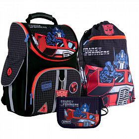 Шкільний ранець з пеналом та мішком Kite Education Transformers SET_TF21-501S Шкільний ранець з пеналом та мішком Kite Education Transformers SET_TF21-501S