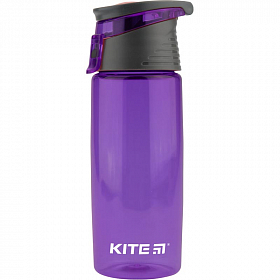 Пляшечка для води Kite K18-401-05, 550 мл, фіолетова Пляшечка для води Kite K18-401-05, 550 мл, фіолетова