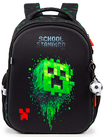 Ортопедичний шкільний рюкзак для хлопчика з Майнкрафт School Standard 38х30х18 см в 1 клас (170-84)