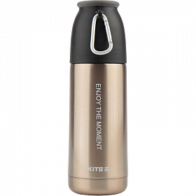 Термос Kite Enjoy 350 мл золотий перламутровий до школи K18-300-02