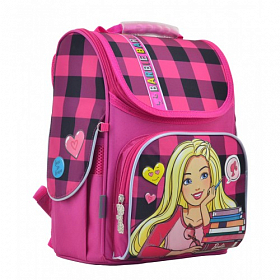 Школьный рюкзак каркасный 1 Вересня H-11 Barbie red Школьный рюкзак каркасный 1 Вересня H-11 Barbie red