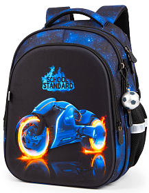 Рюкзак ортопедичний з пеналом та мішком 3 в 1 для хлопчика School Standard 38х30х18 см для молодших класів (Full 150-43)