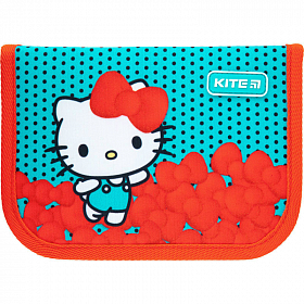Пенал без наполнения Kite Education Hello Kitty HK21-622, 1 отделение, 2 отворота Пенал без наполнения Kite Education Hello Kitty HK21-622, 1 отделение, 2 отворота