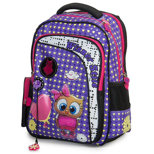 Рюкзак для школы Winner Stile 194-2 фиолетовый