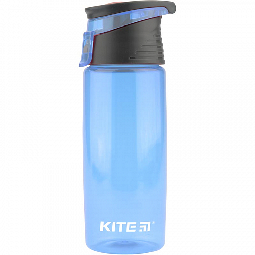 Пляшка для води Kite 550 мл блакитна K18-401-04.