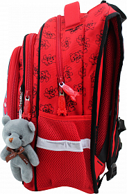 Рюкзак для школы Winner 8061 + мишка