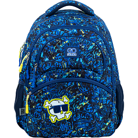 Рюкзак в школу для мальчика синий GoPack Education GO22-175M-9 Cool Рюкзак в школу для мальчика синий GoPack Education GO22-175M-9 Cool