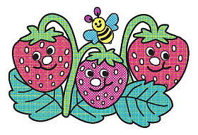 Водні розмальовки — Овочі та фрукти