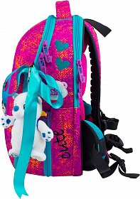 Ранец школьный DeLune 7mini-010 + мешок + пенал + мишка