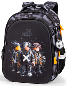 Ортопедический рюкзак школьный 6 в 1 для мальчика School Standard 38х30х18 см Роблокс для первоклассника (SET 150-41)