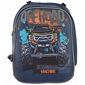 Рюкзак школьный каркасный H-12 "Off-road" Рюкзак школьный каркасный H-12 "Off-road"