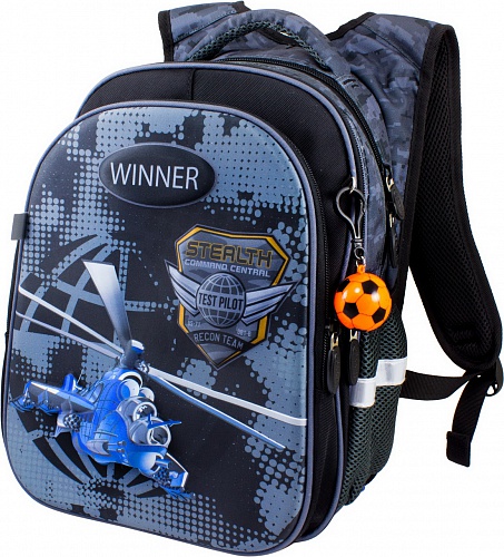 Рюкзак для школы Winner 8006 + брелок мячик