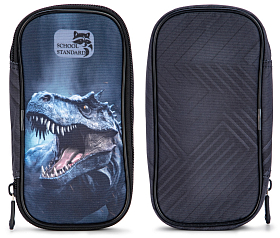 Пенал шкільний для хлопчика з Динозавром School Standard (PSS-115) Пенал шкільний для хлопчика з Динозавром School Standard (PSS-115)