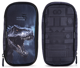 Пенал шкільний для хлопчика з Динозавром School Standard (PSS-104) Пенал шкільний для хлопчика з Динозавром School Standard (PSS-104)