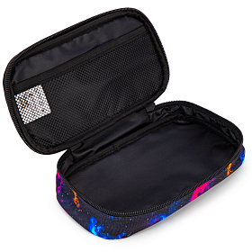 Пенал шкільний для дівчинки з Котиком м'який School Standard (PSS-121) Пенал шкільний для дівчинки з Котиком м'який School Standard (PSS-121)