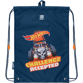 Мішок для змінного взуття для хлопчика Kite Education Hot Wheels HW22-600M-1 Мішок для змінного взуття для хлопчика Kite Education Hot Wheels HW22-600M-1